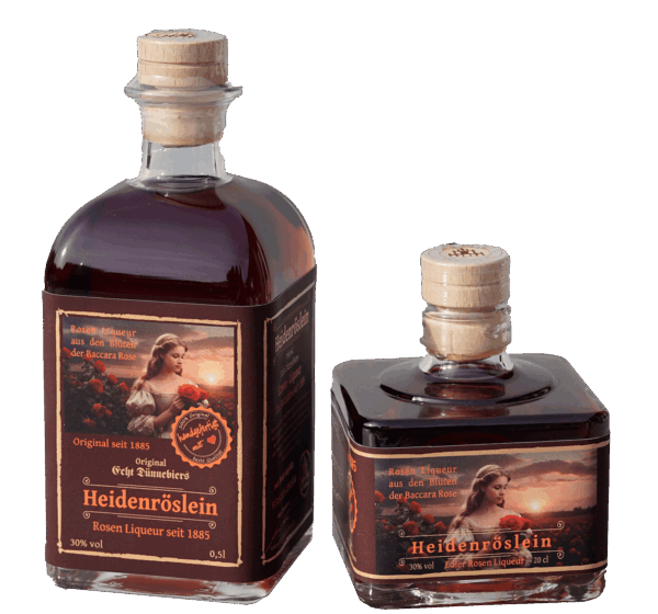 Echt Dünnebiers Heidenröslein 0,5l / 30% | Grundpreis 90 € / L